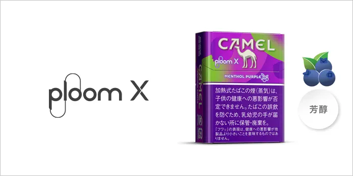 キャメル・メンソール・パープル