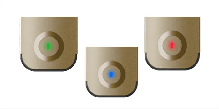 ドクターベイプ2 使い方 LEDランプ