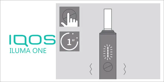 アイコスイルマワンの加熱の開始・完了を知らせる点灯・点滅パターン