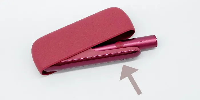 アイコスイルマのチャージャーにホルダーを収納