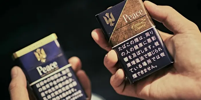 ピースリトルシガーのパッケージ