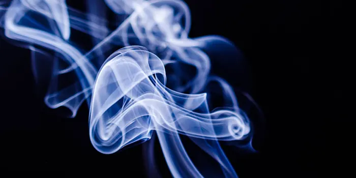 煙が出ない画像