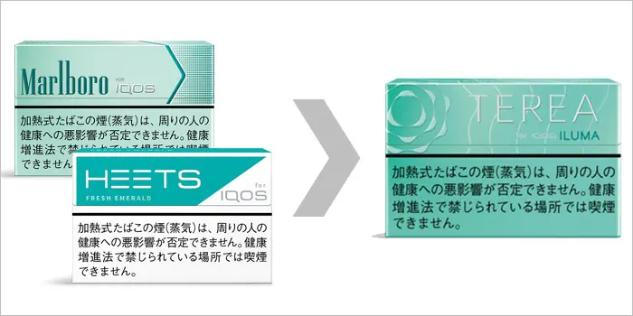 アイコスイルマプライム用テリア・ミントに似たフレーバー