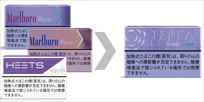 アイコスイルマプライム用テリア・パープル・メンソールに似たフレーバー