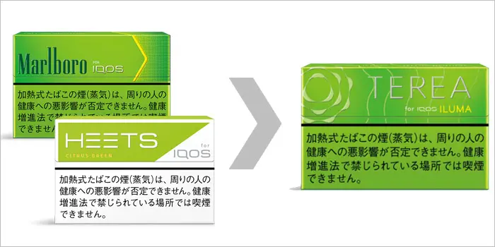 アイコスイルマプライム用テリア・イエロー・メンソールに似たフレーバー