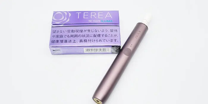 テリア・パープルメンソールを実機レビュー