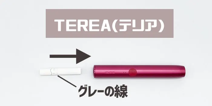 アイコスイルマにたばこスティックを挿入