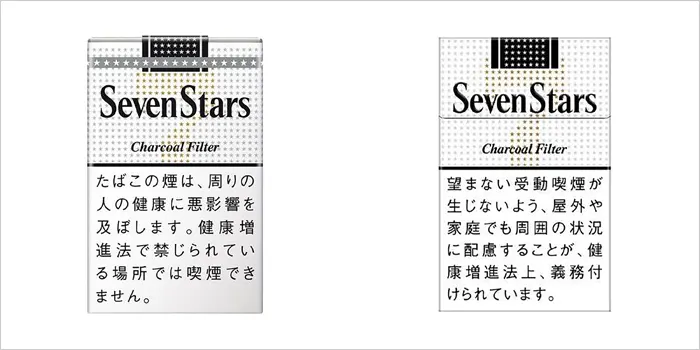 セブンスターのソフトとボックスの画像