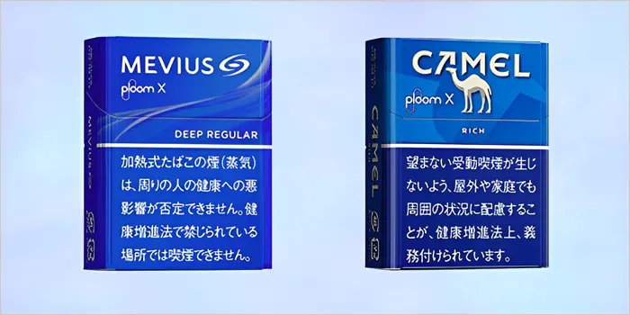 プルームXで吸えるメビウス銘柄とキャメル銘柄