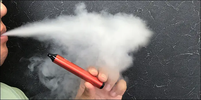 VuseGo(ビューズゴー)のスイカベリーを吸った画像