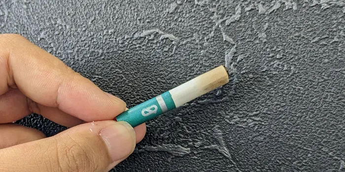 吸い終わったニコレスの画像