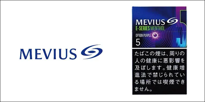 メンソールタバコランキングの銘柄画像メビウス・イーシリーズ・メンソール・5