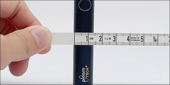 プルームテックプラスの直径実寸