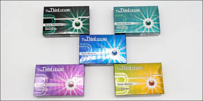 ザサードイズミのフレーバー5種類画像2