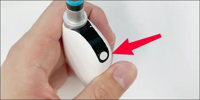 プルームテックプラスウィズのボタン部分