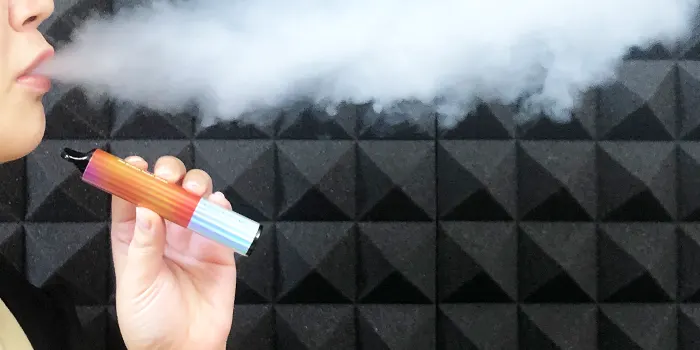 チラーズを吸う写真