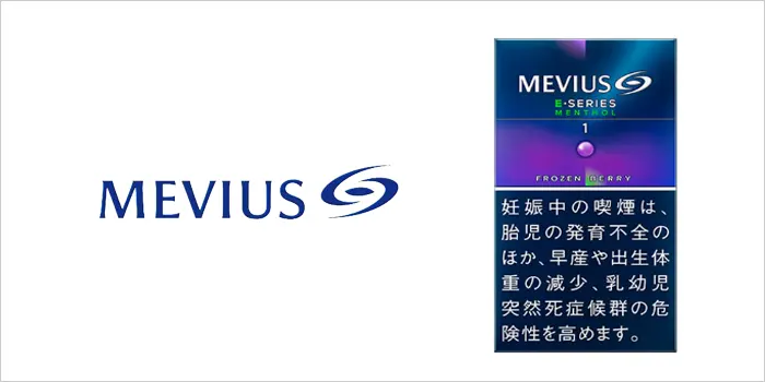 メビウス・Eシリーズ・メンソール・オプション・パープル・ワン・100’s