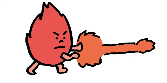 火のイラスト