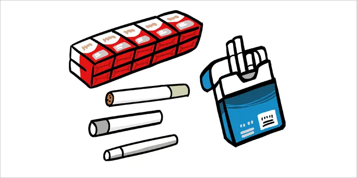 タバコのイラスト