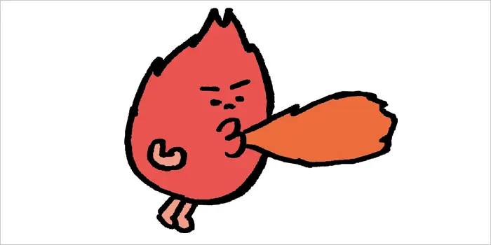 火のイラスト