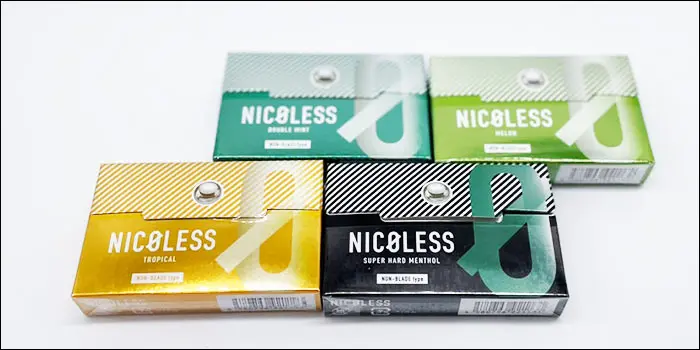 ニコレス4種類のフレーバー