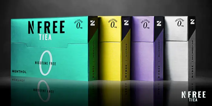 ニコチンゼロスティックのブランド「エヌフリーティア」