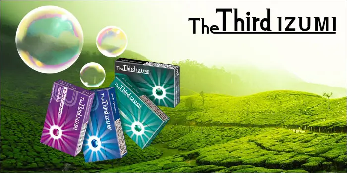 ニコチンゼロスティックのブランド「ザサードイズミ」