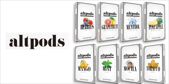 JUUL専用互換カートリッジalt pods