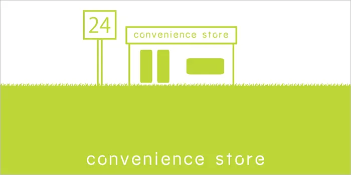 コンビニのイラスト