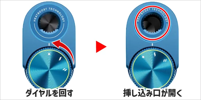 グローハイパープロのシャッタードア