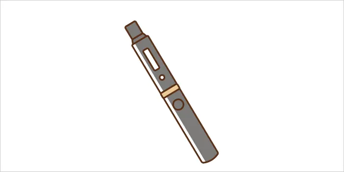 電子タバコのイラスト