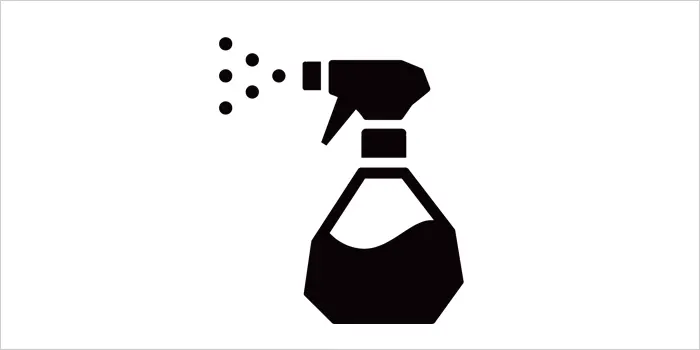 消臭スプレーのイラスト