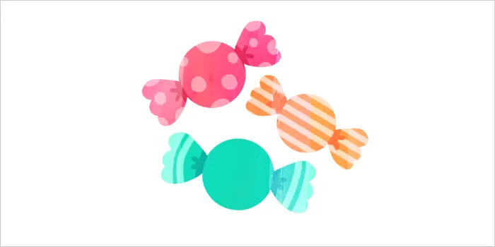飴のイラスト