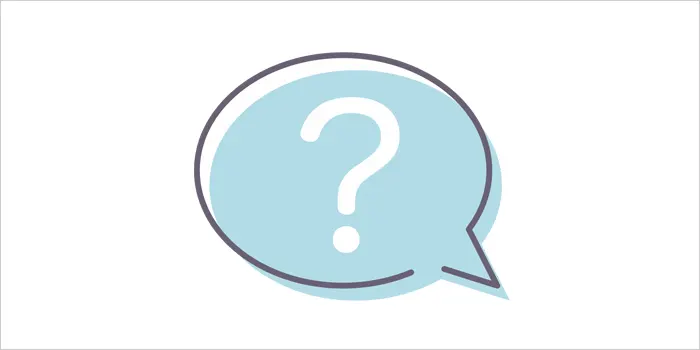 ハテナマークのイラスト