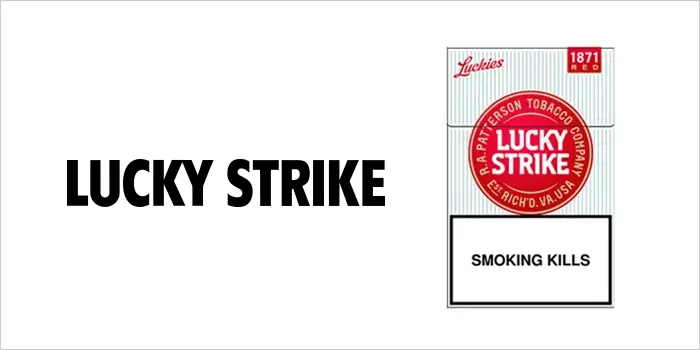 ラッキーストライク・パターソン・レッド