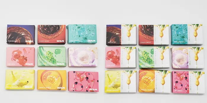 フレーバーの味