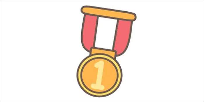 金メダルのイラスト