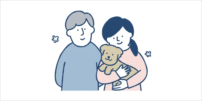 カップルのイラスト