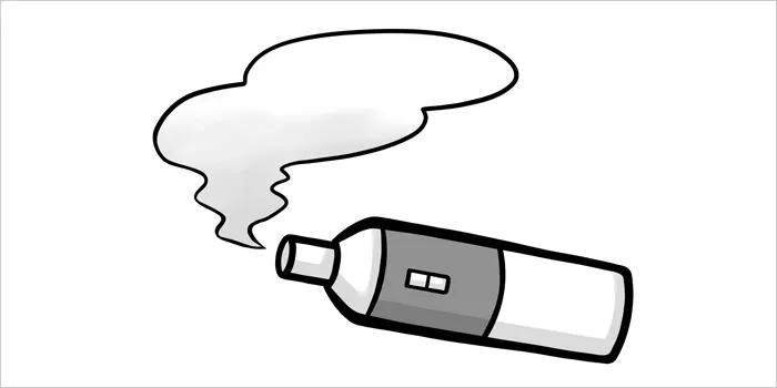 電子タバコのイラスト