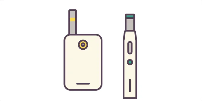 加熱式タバコのイラスト
