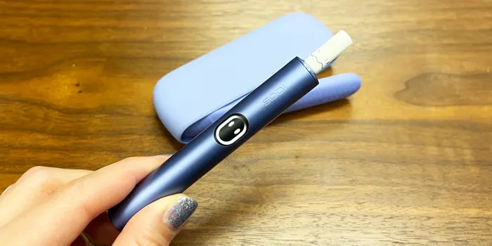 アイコスイルマアイのタッチスクリーンの画像