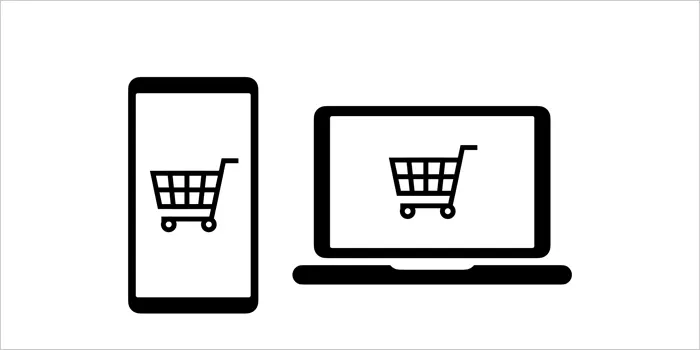 通販サイトのイラスト