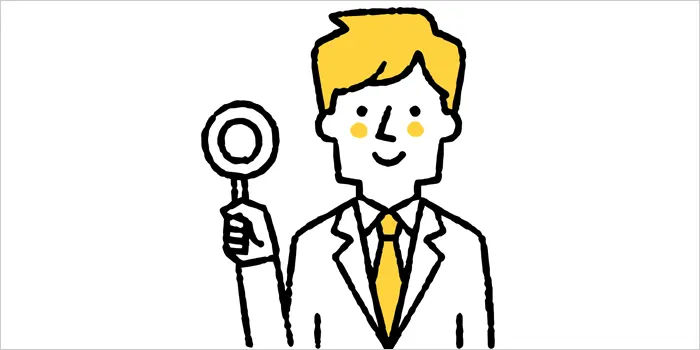 メリットを解説している医者のイラスト