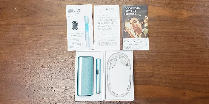 アイコスイルマアイプライムのセット内容