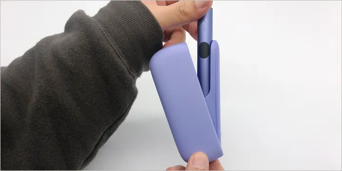 iqosイルマI(アイ)おすすめの色や人気IQOSイルマi(アイ)のデバイスカラーデジタルバイオレットカラーを実際に試してみた画像