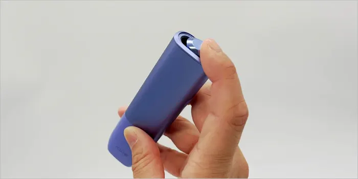 アイコスイルマアイワンのキャップを閉じる