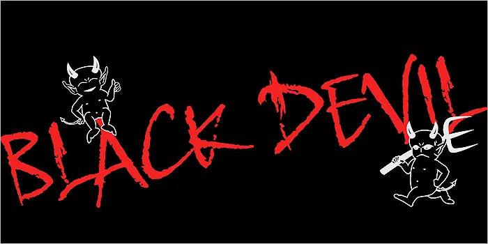 ブラックデビルのロゴ