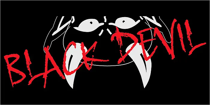 ブラックデビルのロゴ