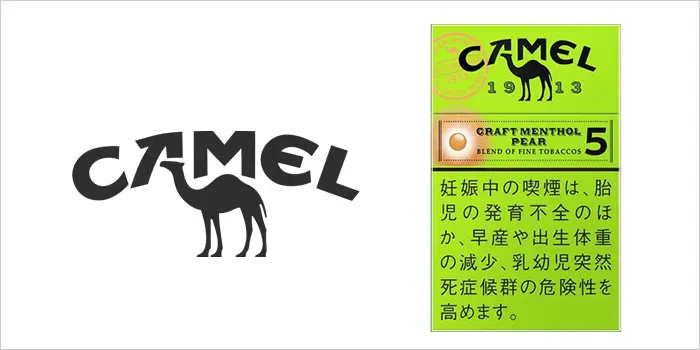 キャメル・クラフト・メンソール・ペアーカプセル・5・ボックス