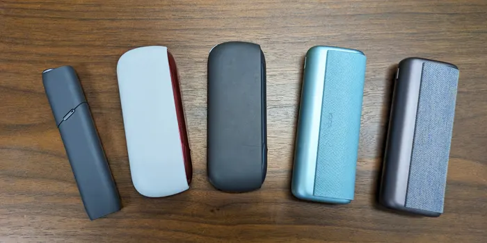 アイコスシリーズが並んでいる画像